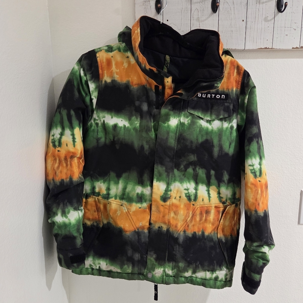 Burton Boys Amped Tie Dye Snowboard Jacket - Picture 2 of 9